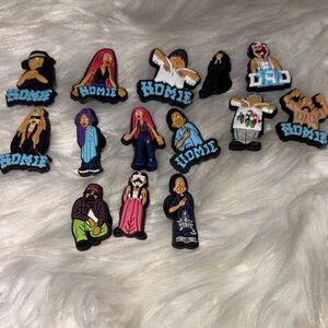 Homie Character Shoe Charms Set